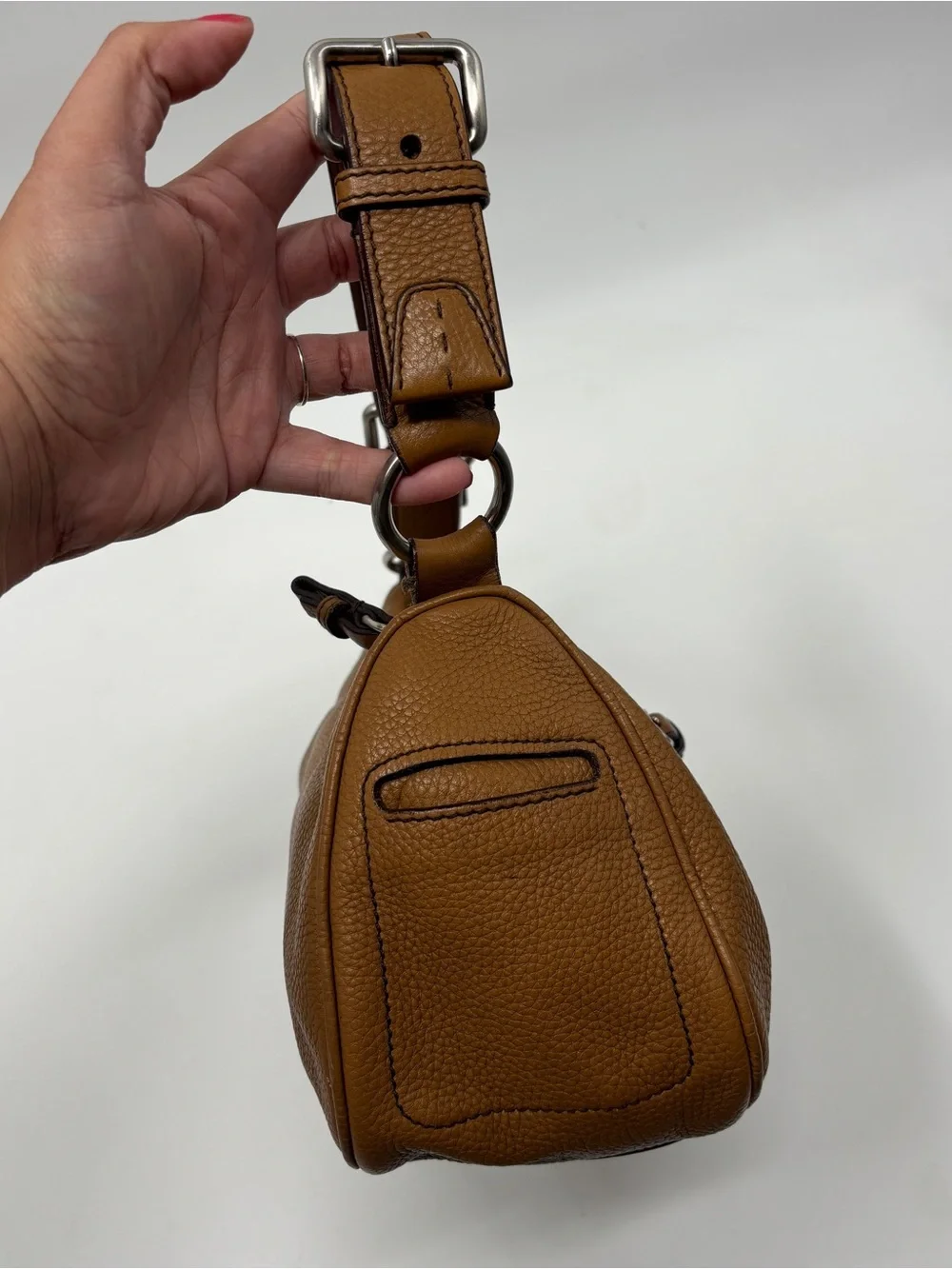 Prada Y2K Camel Brown vitello daino Bag